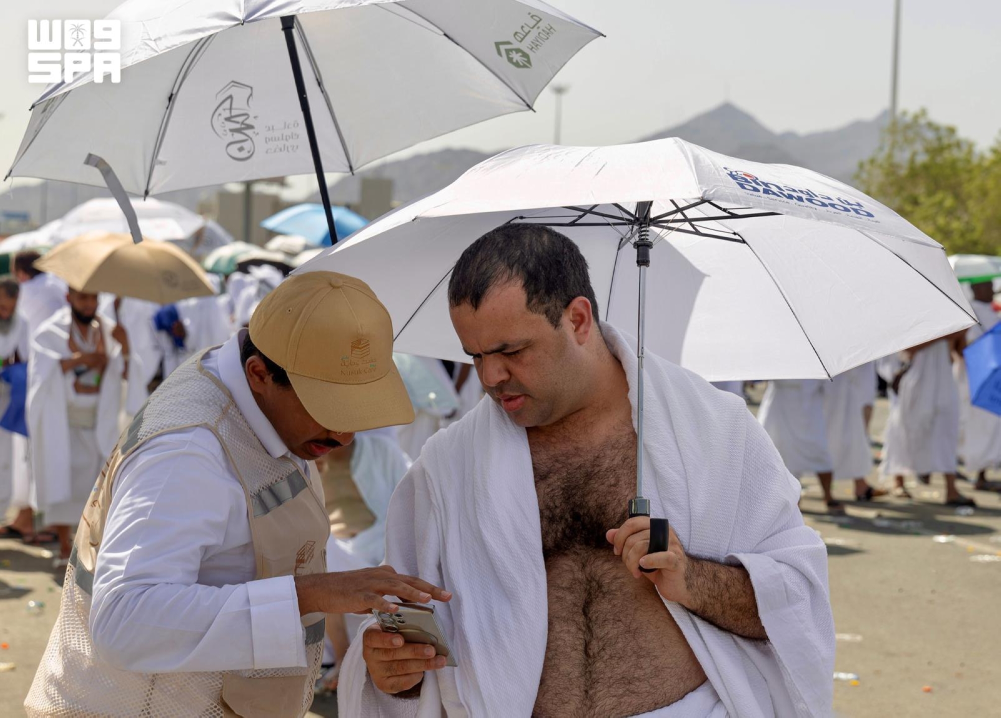 170 نقطة اتصال تقنية لخدمة الحجاج في المشاعر