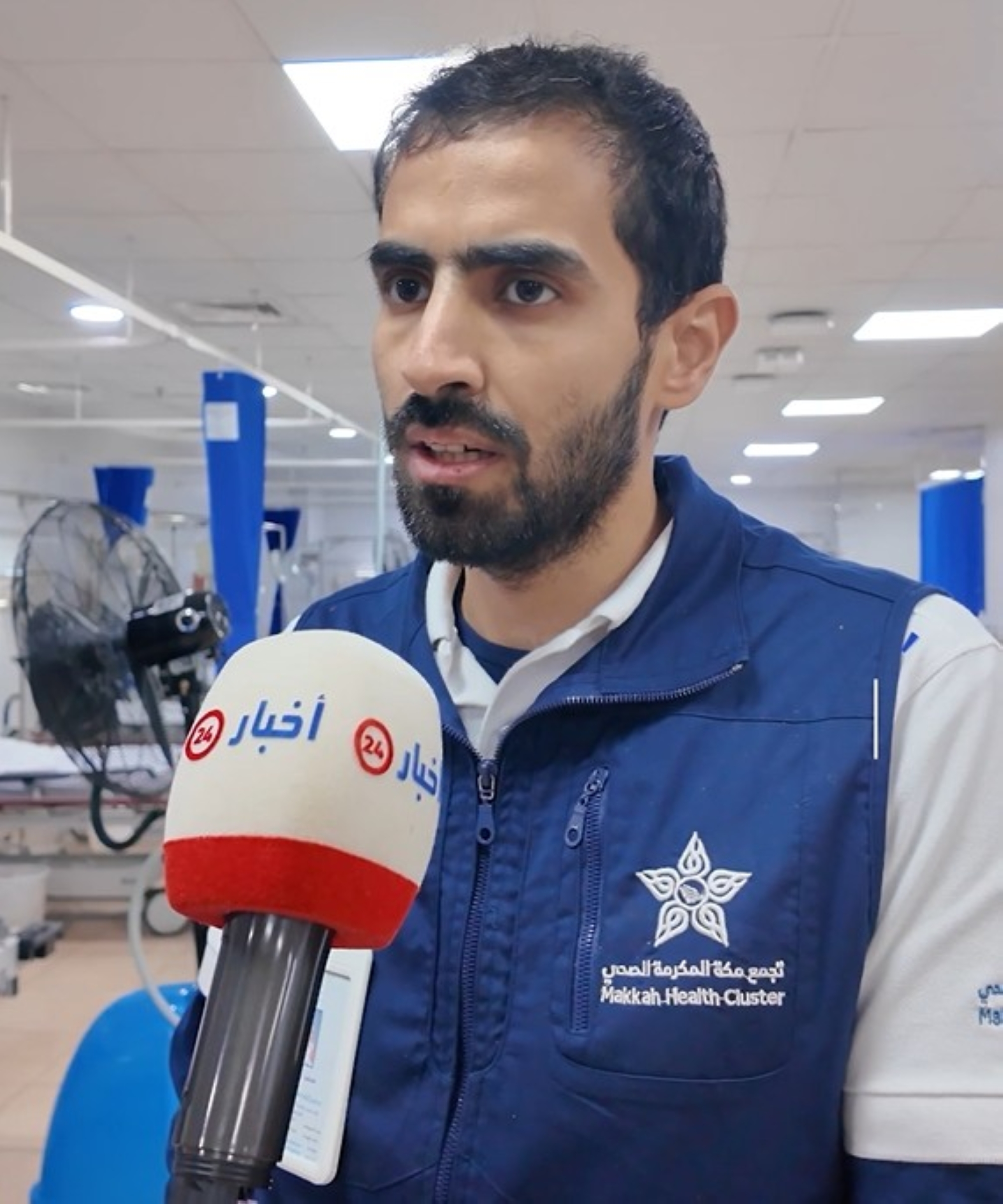 مستشفى منى يوضح آلية التعامل مع حالات الإجهاد الحراري