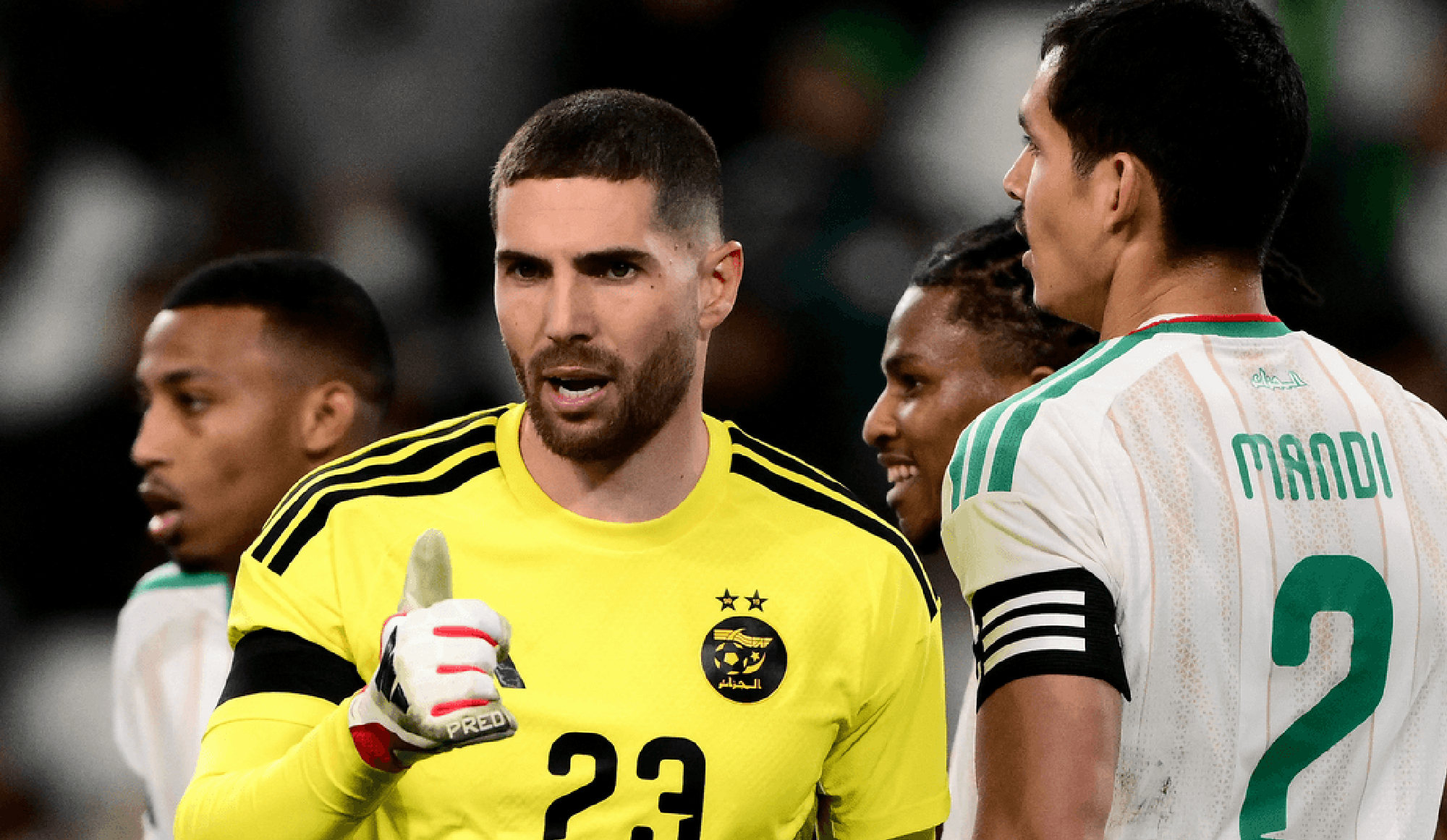 لوكا زيدان يشارك في معسكر الجزائر لمونديال 2026