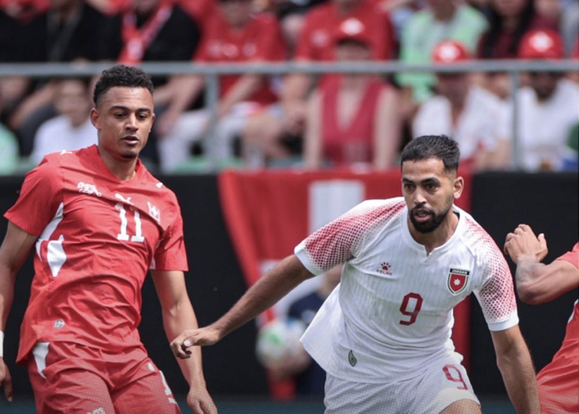 سويسرا تتجاوز الأردن برباعية قبل كأس العالم 2026