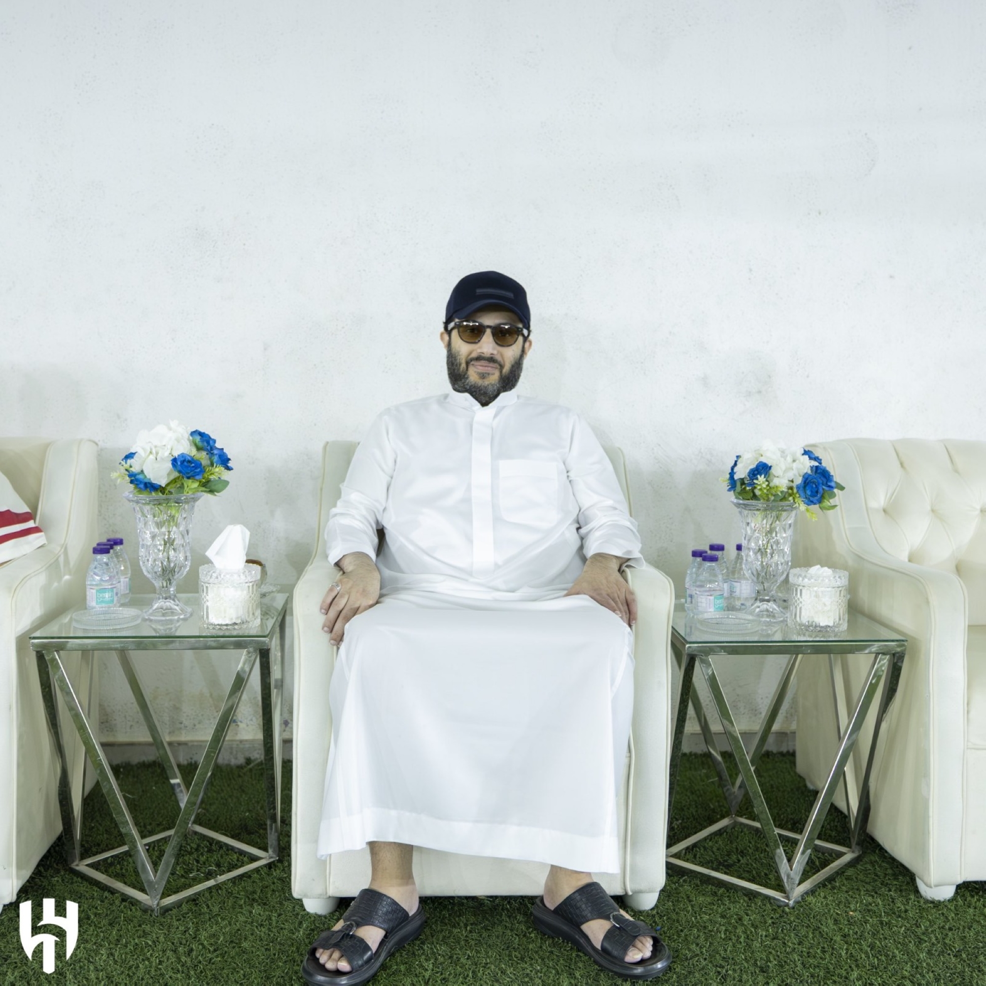 تركي آل الشيخ يحضر مباراة بأكاديمية الهلال بـ"عرقة"