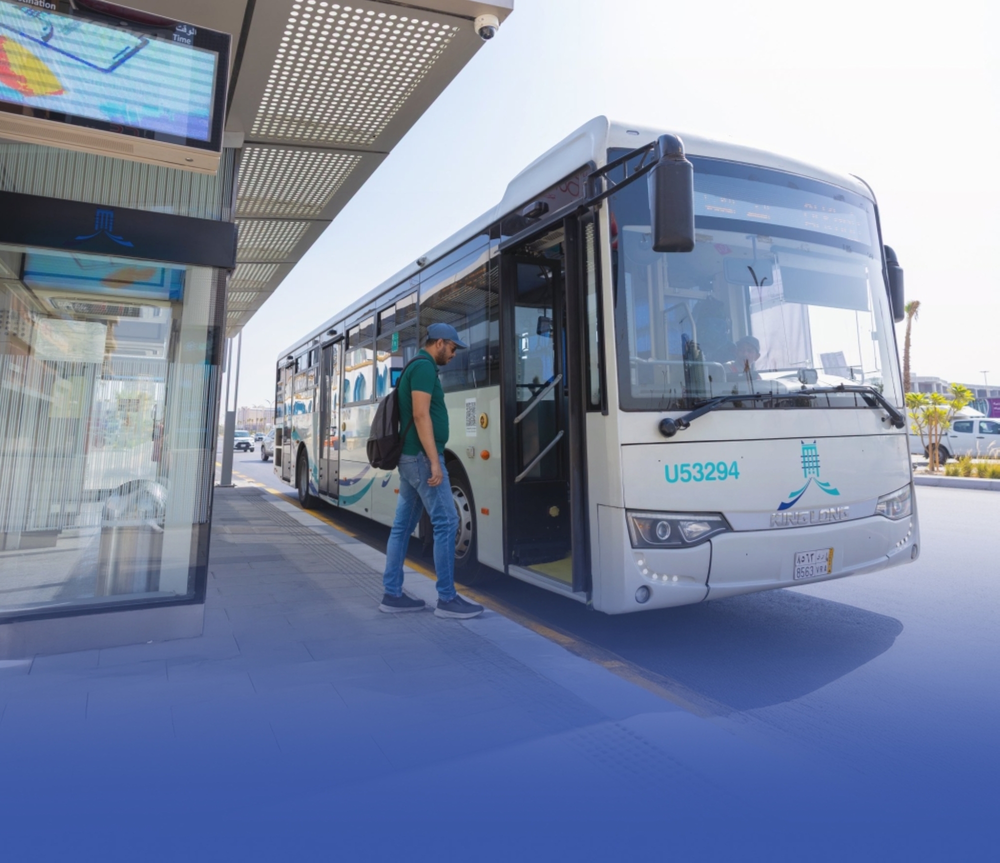 محطتان جديدتان للنقل الترددي بالعاصمة الرياض