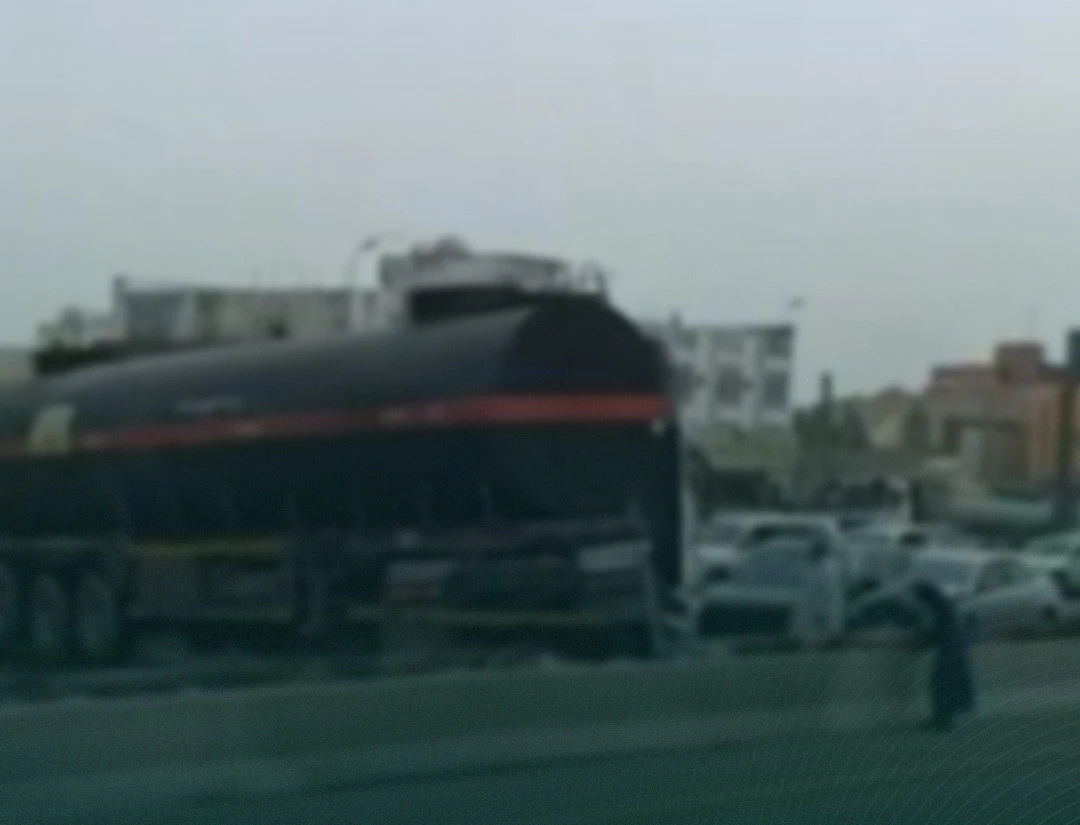 حادث تصادم لـ6 مركبات بالشرقية