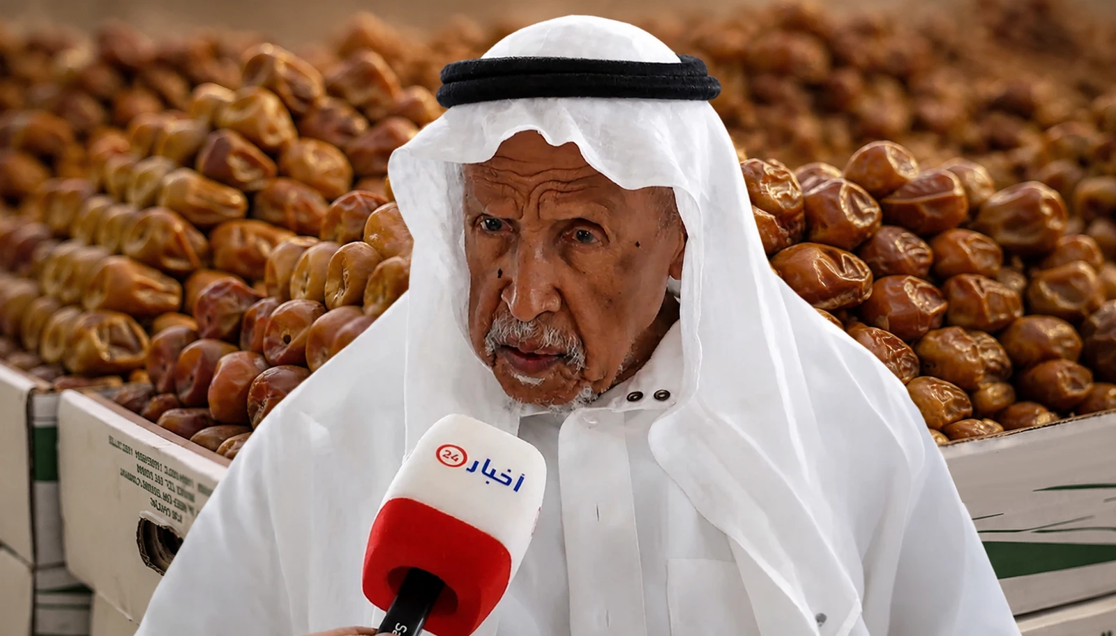 ابن دخيل.. أقدم تاجر تمور بالرياض