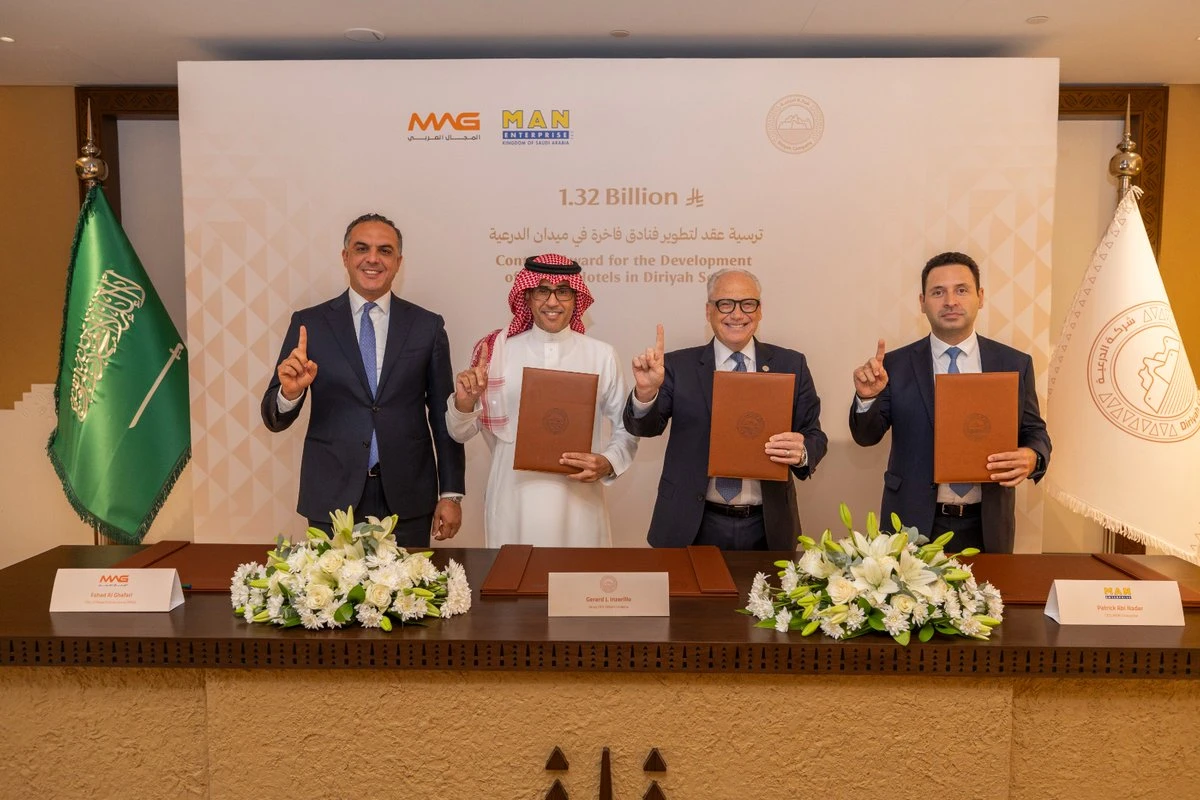 "الدرعية" ترسي عقدين إنشائيين بـ2.73 مليار ريال