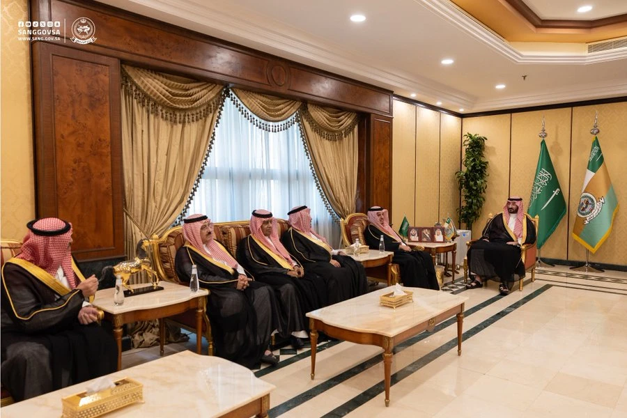 وزير الحرس الوطني يلتقي أمراء الأفواج بالقطاع الغربي