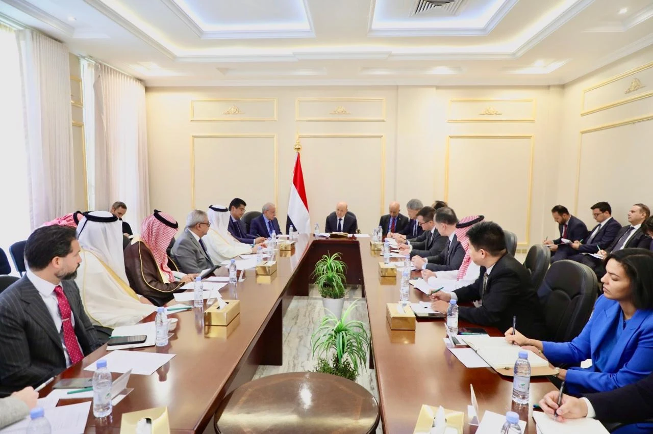 العليمي: الطائرة الإيرانية حملت خبراء عسكريين لتطوير المسيّرات والصواريخ