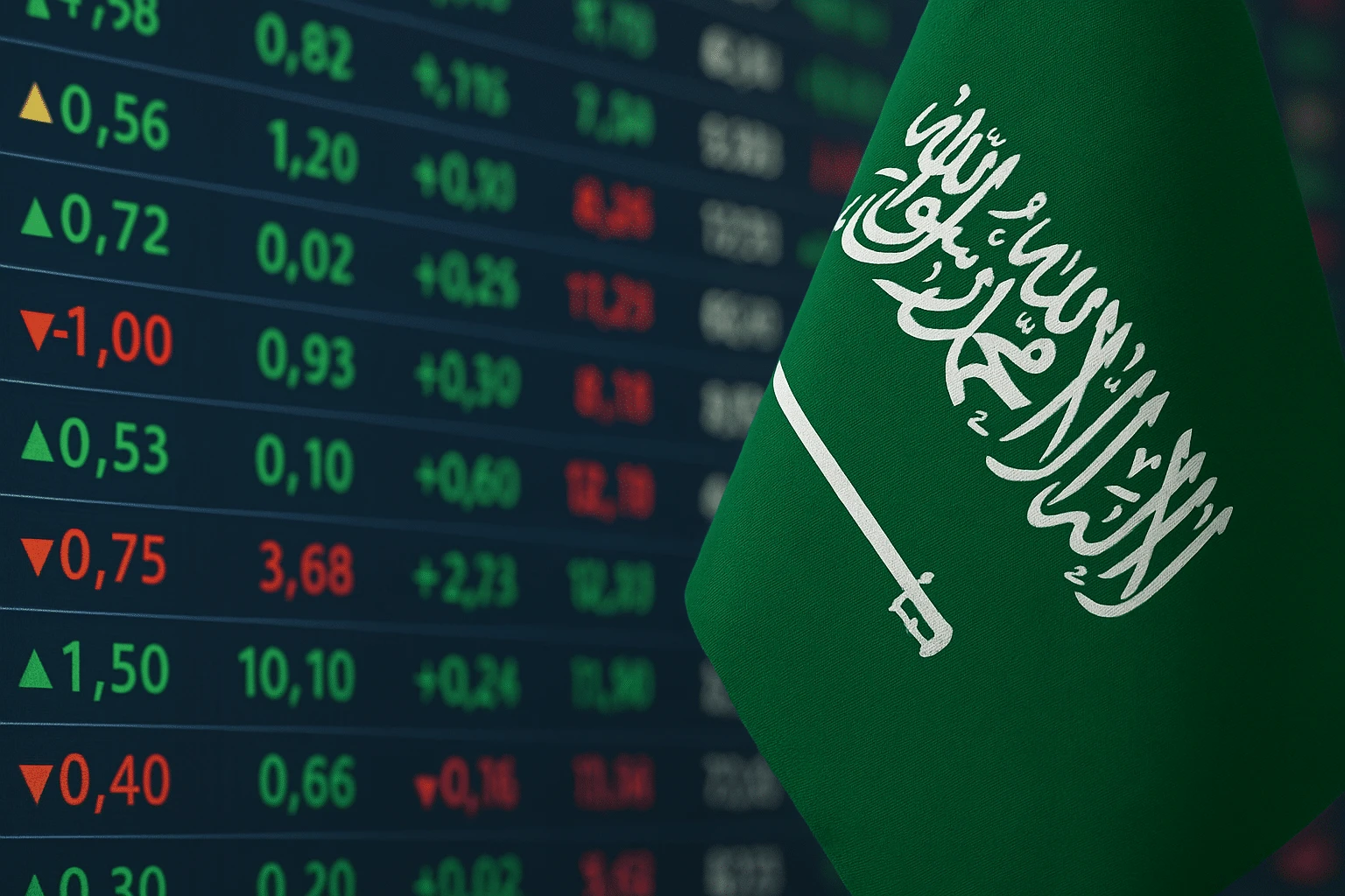 ارتفاع سوق الأسهم 39 نقطة بتدولات 4.3 مليار