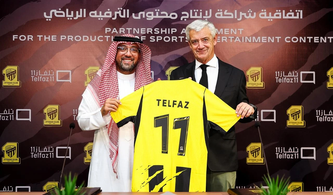 شراكة استراتيجية بين نادي الاتحاد وتلفاز11 لإنتاج جيل جديد من محتوى الترفيه الرياضي