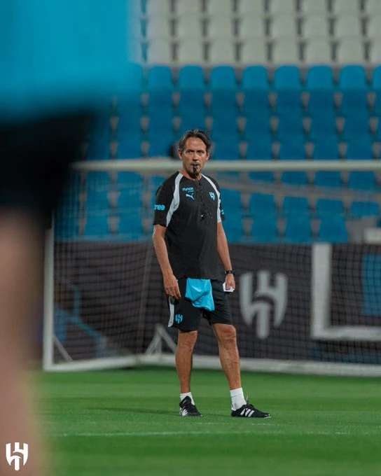 إنزاغي يفرض تدريبات صباحية على لاعبي الهلال