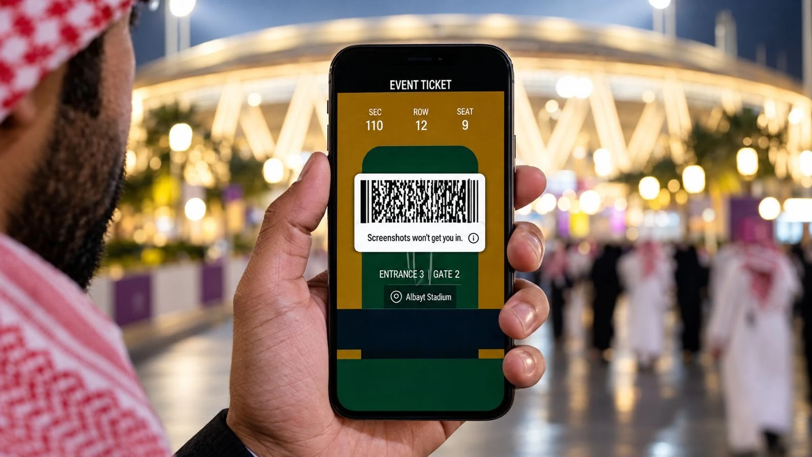 خليجي 27 يعزز منظومته الرقمية بتقنية Safe Tix