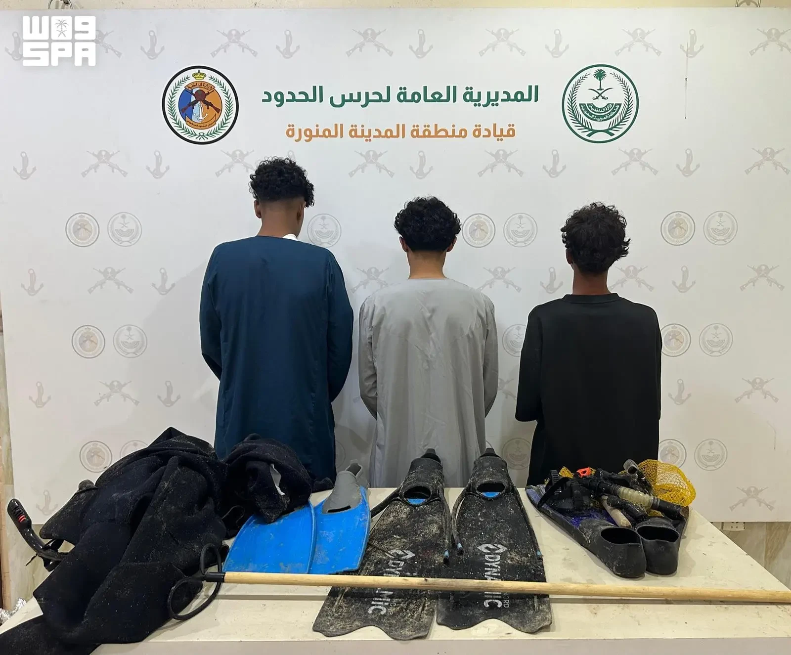 ضبط 3 أشخاص لصيدهم دون ترخيص في ينبع