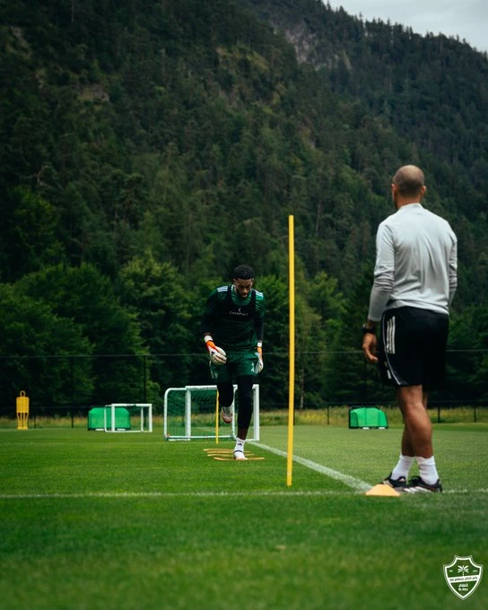 الأهلي يواصل تدريباته في معسكر النمسا