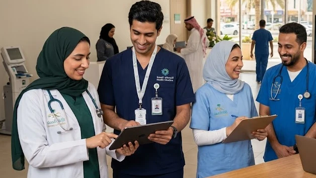 اختتام المرحلة الثانية من انتقال منسوبي الصحة إلى 7 تجمعات صحية  