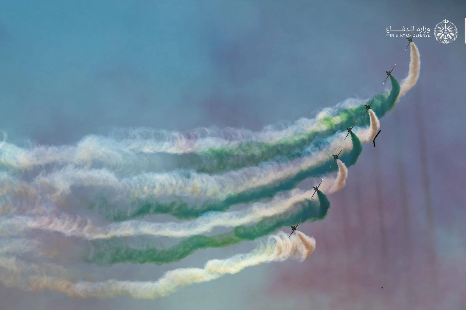  فريق الصقور السعودية يحلق في سماء العلمين 