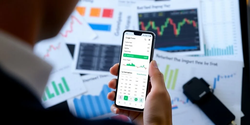 "Google Finance" يصل إلى أندرويد بواجهة ذكية جديدة