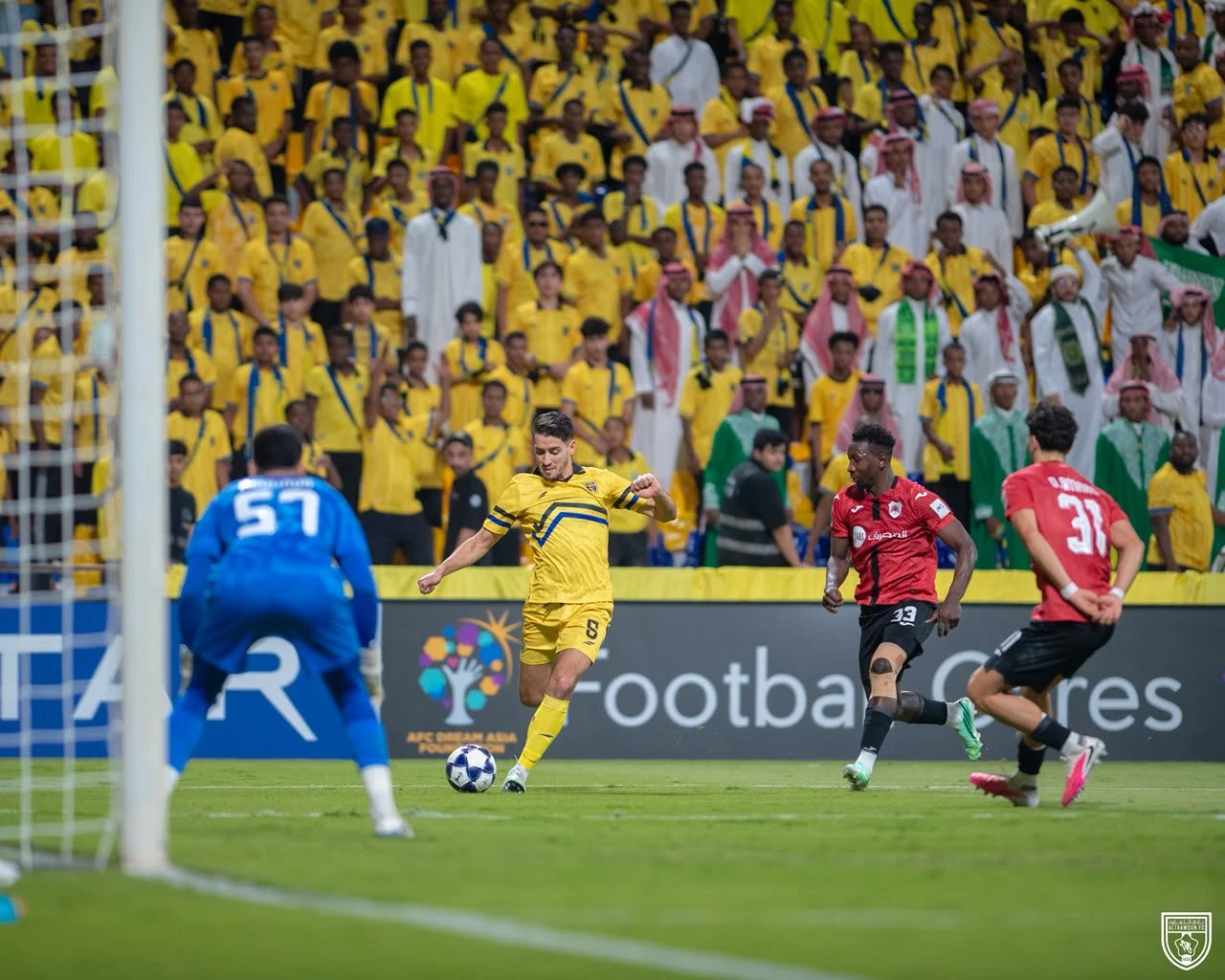 التعاون يفوز على الريان ويعتلي صدارة مجموعته في أبطال آسيا 2