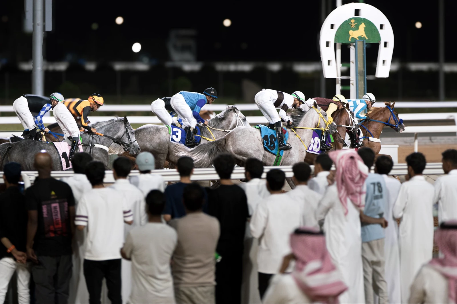 اختتام منافسات الأسبوع الثاني من موسم سباقات الخيل بالطائف