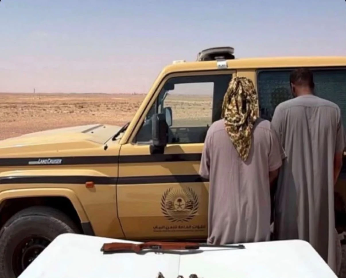 ضبط مخالفين لصيدهم 3 كائنات فطرية بمحمية الإمام تركي