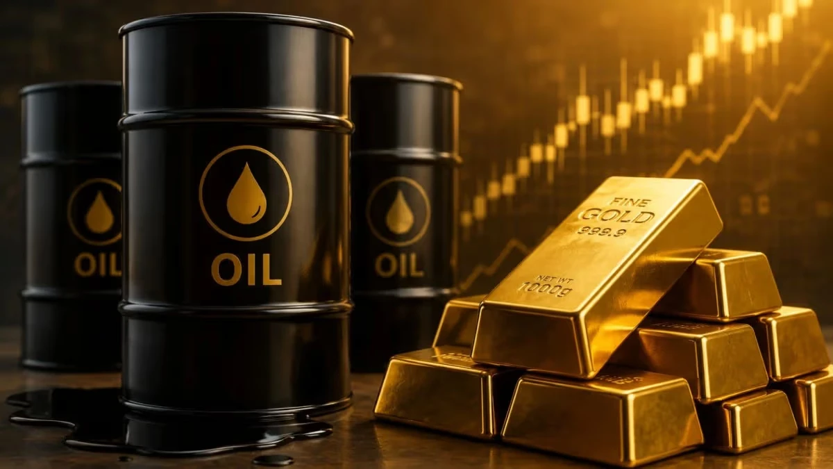 الذهب يرتفع والنفط يستعيد توازنه وسط ترقب الأسواق