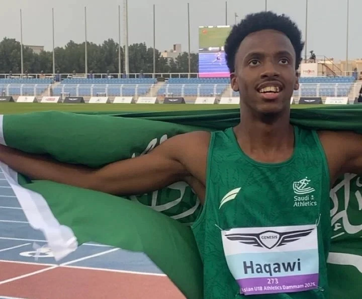 العداء حقوي يسجل رقمًا سعوديًا جديدًا بعد 17 عامًا