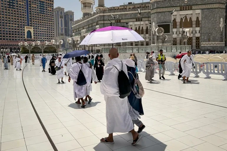 تتأثر أجزاء من مكة المكرمة والمدينة المنورة اليوم بارتفاع في درجات الحرارة