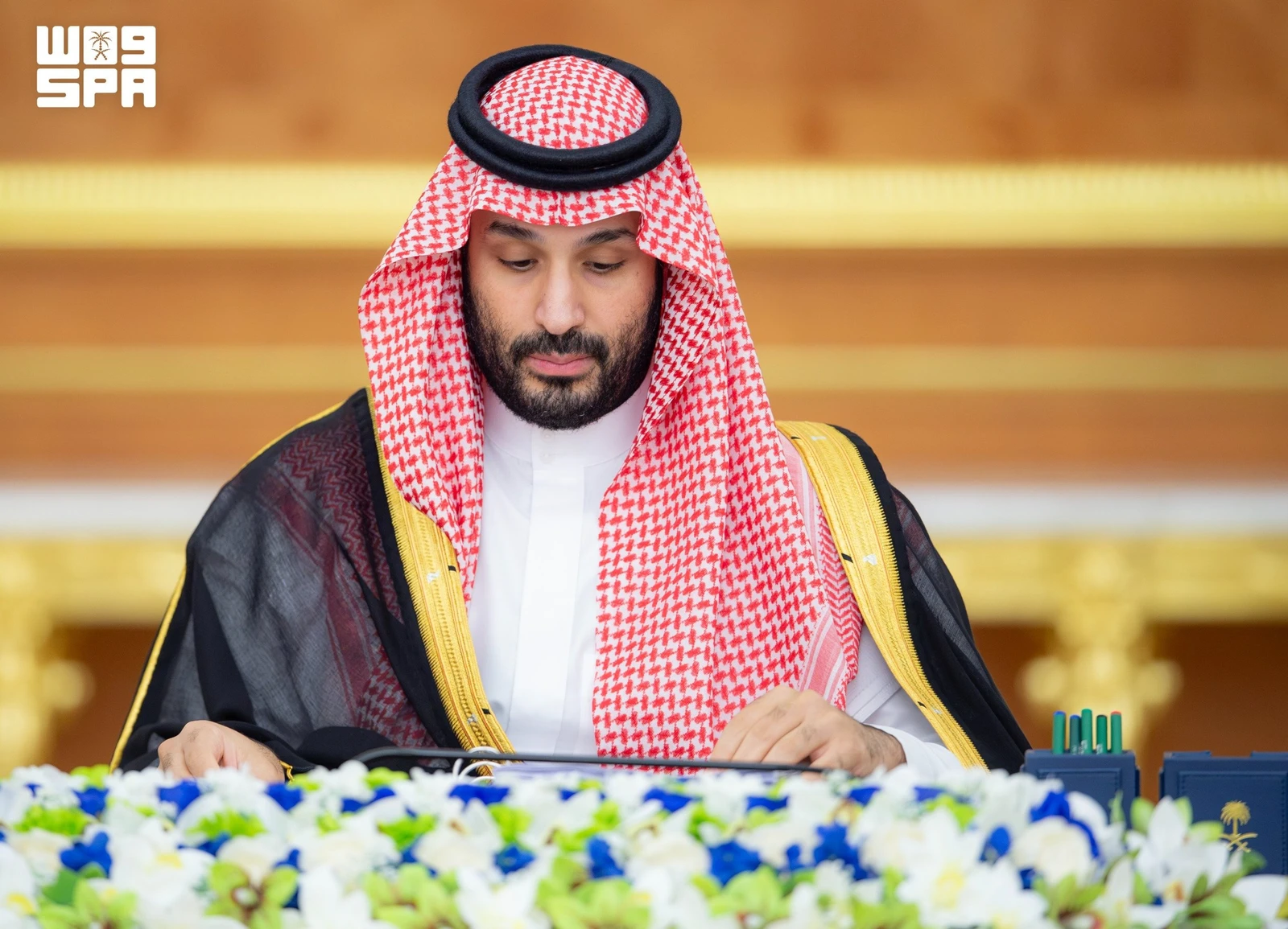 ولي العهد يرأس جلسة مجلس الوزراء 