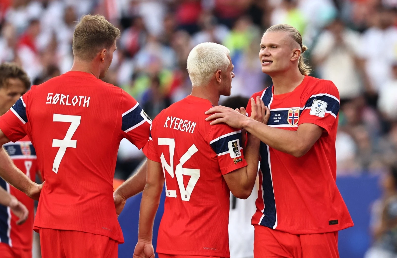 النرويج تضغط على إنجلترا قبل لقائهما بكأس العالم