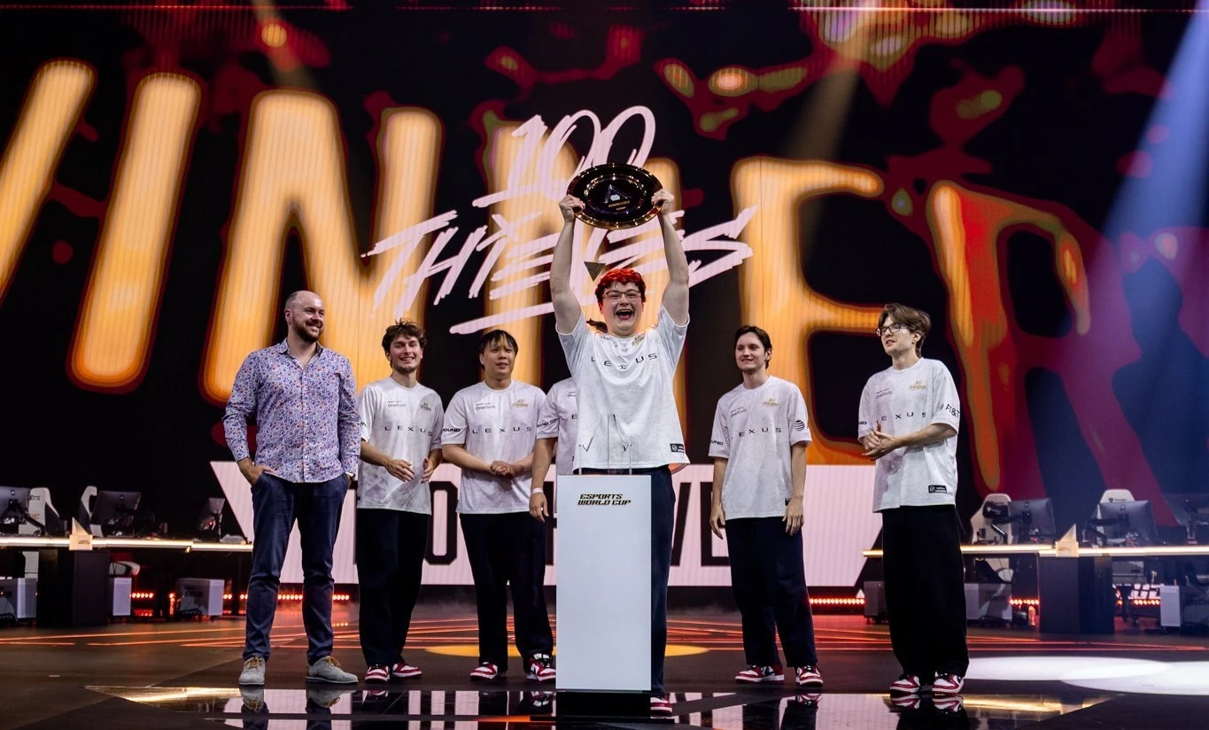 100 Thieves يتوج بطلًا لـ"فالورانت" في كأس العالم للرياضات الإلكترونية