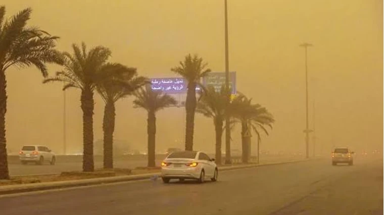 انخفاض تاريخي في العواصف الغبارية والرملية خلال يوليو