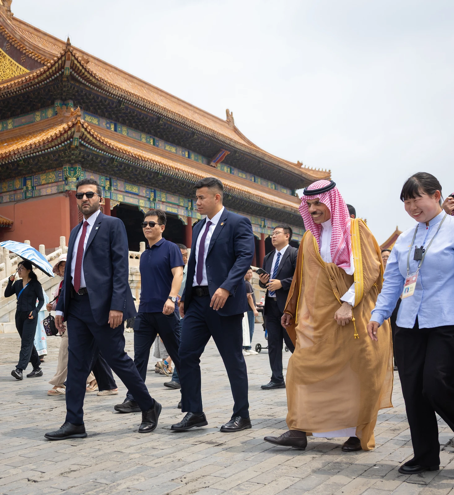 وزير الخارجية يزور متحف القصر الإمبراطوري في الصين