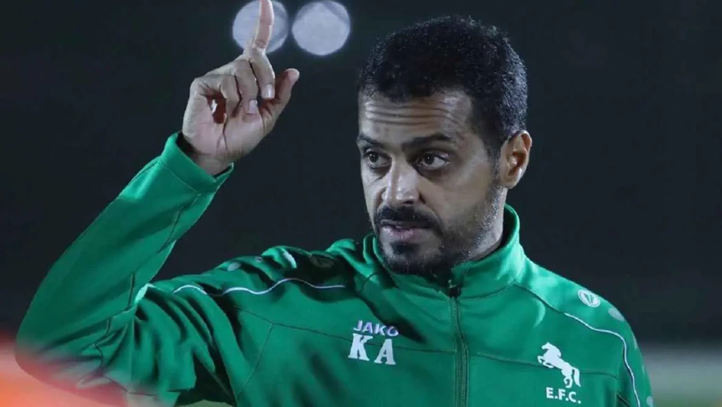 خالد العطوي يقترب من تدريب الفتح