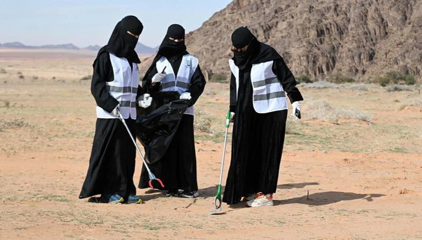 الإصحاح البيئي يعزز المشهد الطبيعي في محمية الملك سلمان