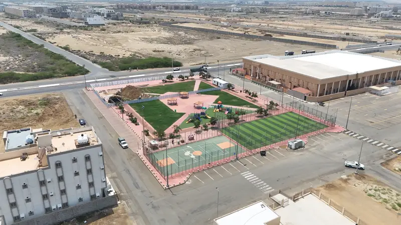 تطوير حديقة طريق الملك فهد بجيزان لتعزيز جودة الحياة