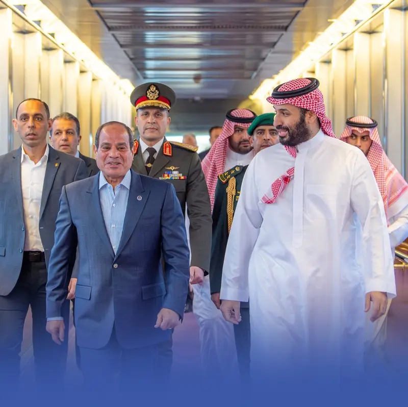 ولي العهد و"السيسي" يبحثان تطوُّرات الأحداث بالشرق الأوسط