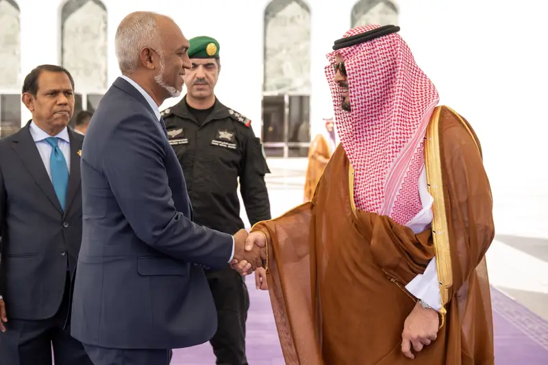 رئيس المالديف يُغادر جدة
