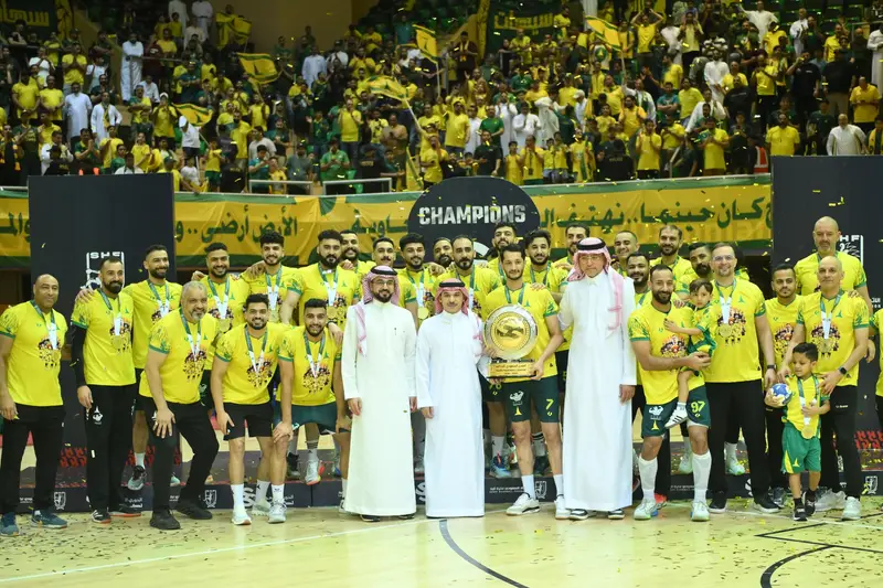 الخليج بطلاً للدوري السعودي الممتاز لكرة اليد