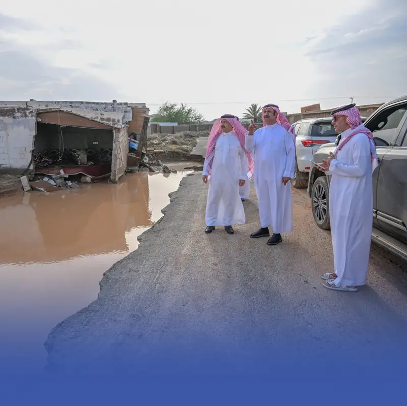 أمير حائل يوجه برفع وحصر أضرار السيول