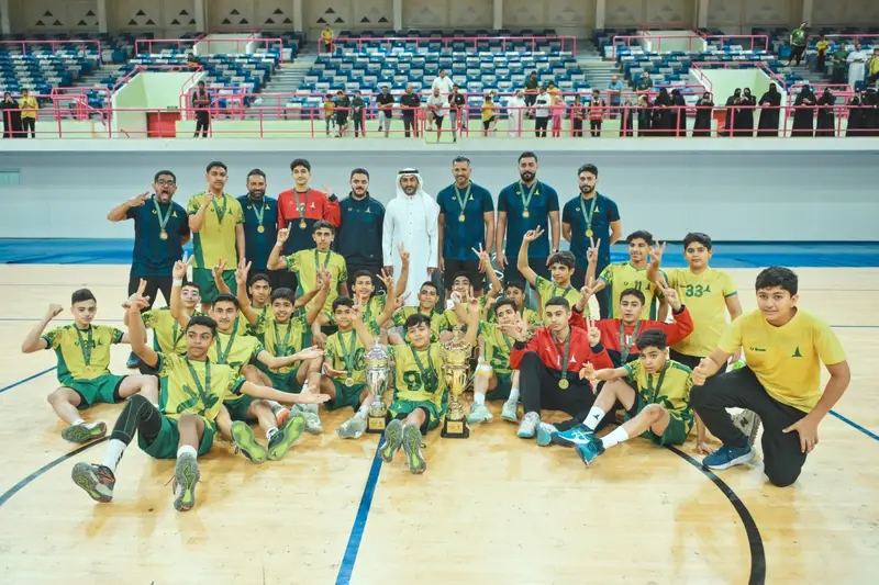 الخليج يتوّج بطلًا لـ"نخبة براعم اليد"
