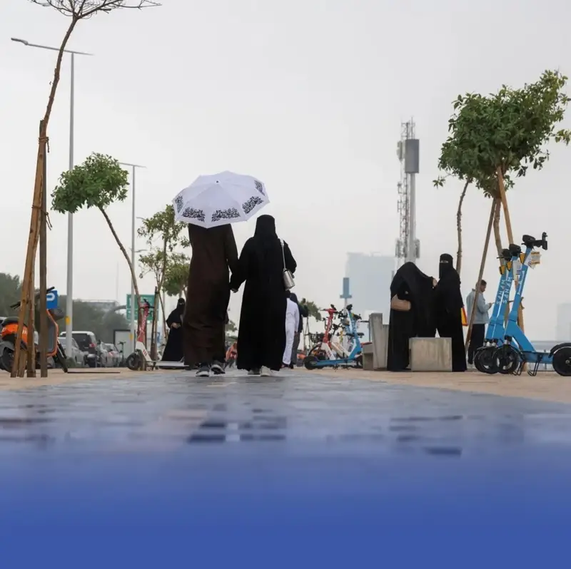 توقعات بهطول أمطار على الرياض حتى الخميس