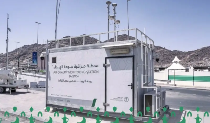 مؤشرات خضراء صحية لجودة الهواء في مكة والمشاعر المقدسة