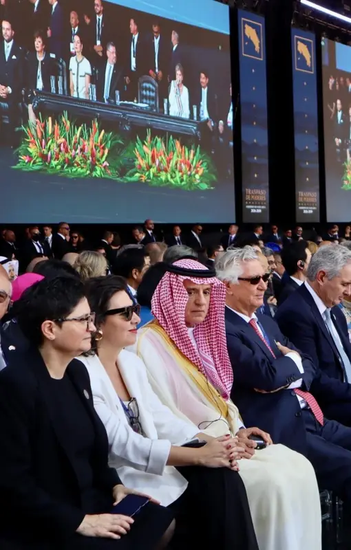 المملكة تشارك في حفل تنصيب رئيسة كوستاريكا