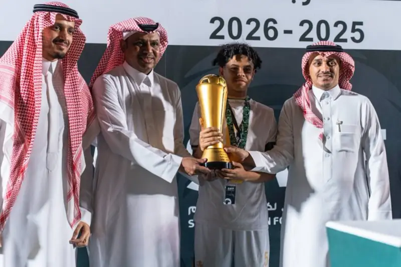الدرعية بطلاً لأندية المملكة تحت 15 عامًا للدرجة الثانية
