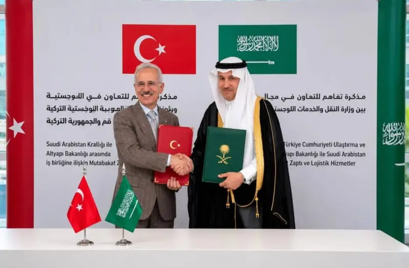 شراكة سعودية تركية لتعزيز الربط الإقليمي عبر السكك الحديدية