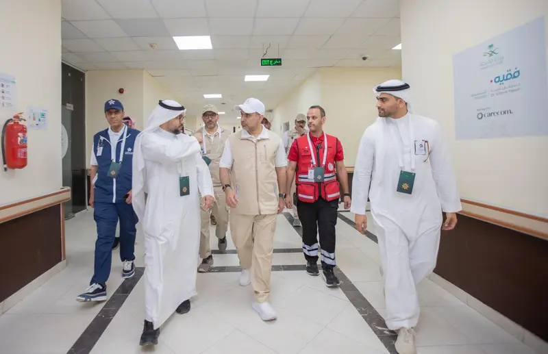 وزير الصحة يتفقد جاهزية منشآت المشاعر المقدسة