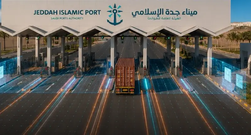 18 مساراً جديداً بميناء جدة لتسريع حركة الشاحنات