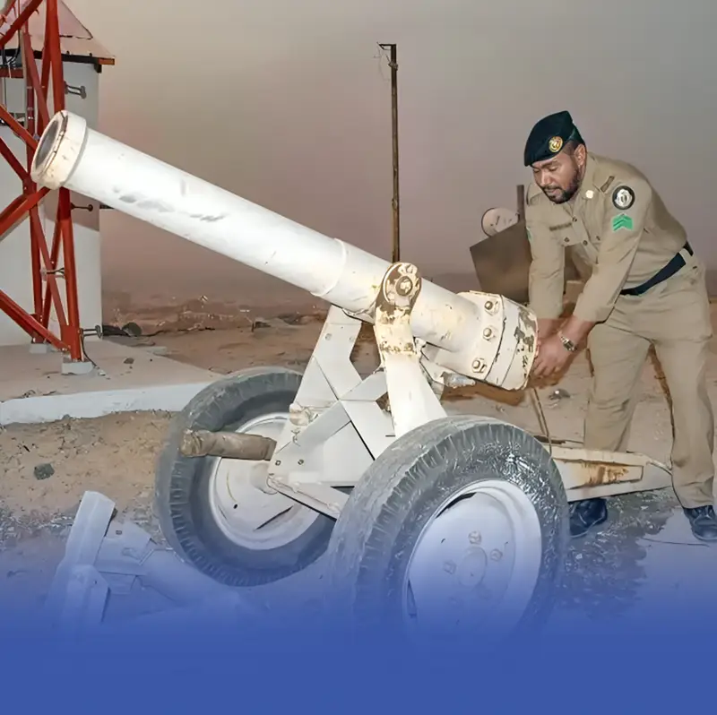 مدافع العيد في الرياض قديمًا.. تقليد تاريخي يعلن الفرح