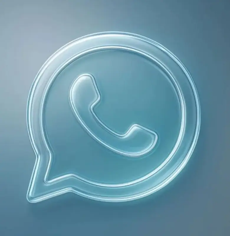 تصميم زجاجي جديد لأيقونة "واتساب بيزنس"