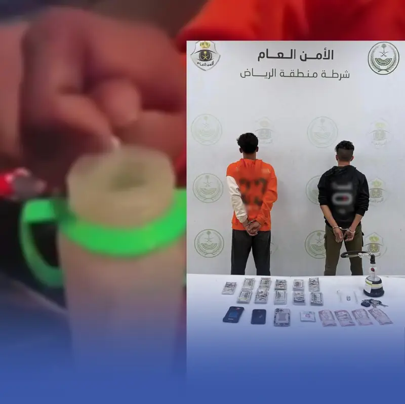 القبض على مقيمين ظهر في فيديو يرضعان طفلاً مادة مخدرة