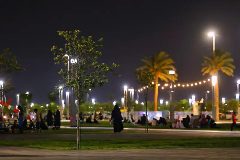 الحدائق تتصدر وجهات العيد وتنعش أجواء حائل